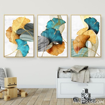 Ginkgo leaf decoration file - HL0014