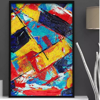 Abstract oil painting file - HG146