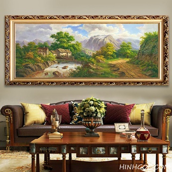 Oil Painting Landscape Art File - D1006-58