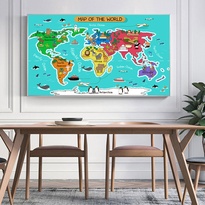 File of world map with animals - HG1080