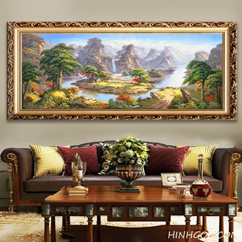 Oil Painting Landscape Art File - D1006-5