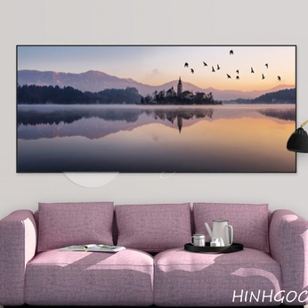 Sunset sea view painting file - HG108