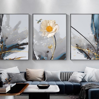 Set of 3 Modern Abstract Art Files - HQ-472