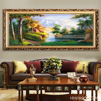 Oil Painting Landscape Art File - D1006-13