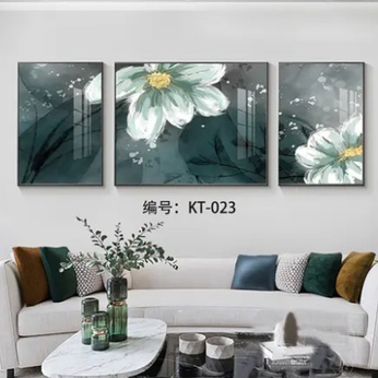 File of Modern 3D Flower Oil Painting - KT-023