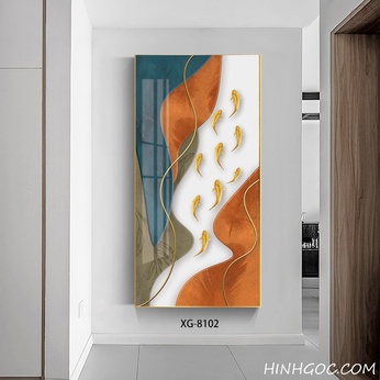 Modern Abstract Vertical Art File - XG-8102