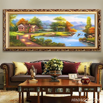 Oil Painting Landscape Art File - D1006-50