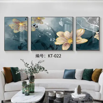 File of Modern 3D Flower Oil Painting - KT-022