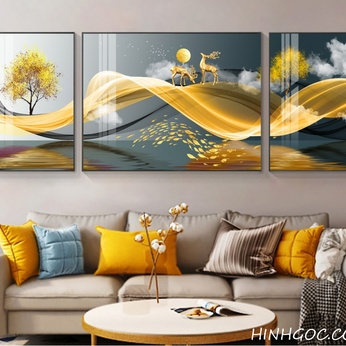 Modern Crystal Wall Hanging Art File -HQ-656