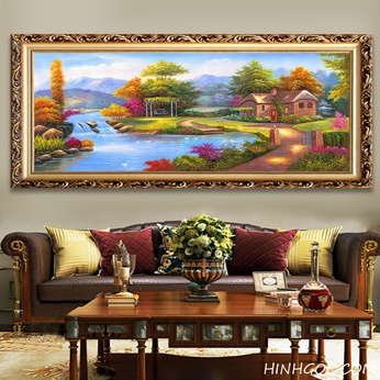 Oil Painting Landscape Art File - D1006-47