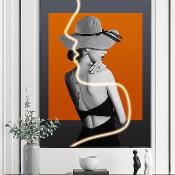 Hand Drawn Beauty Geometric Decorative Paintings
