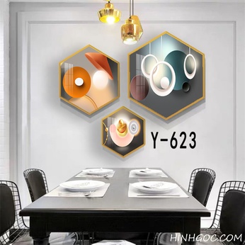 Modern Hexagonal Art File - Y-623