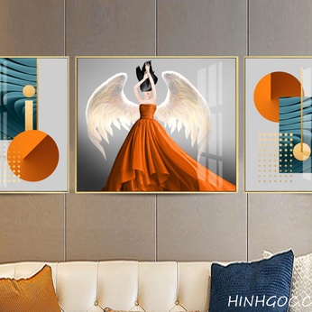 Modern Crystal Wall Hanging Art File -HQ-076