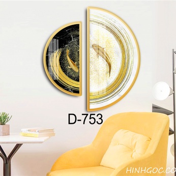 Modern Abstract Crescent Moon Art File - D-753