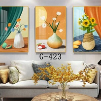 Modern abstract triptych file - G-423