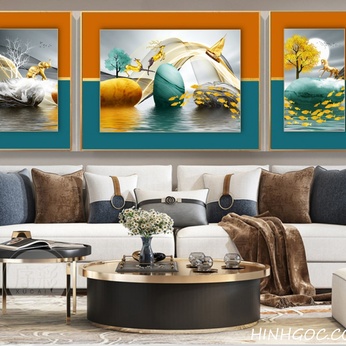 Modern Crystal Wall Hanging Art File -HQ-643