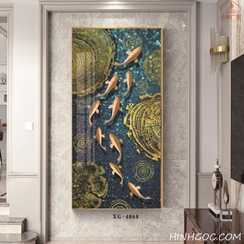 Modern Abstract Vertical Art File - XG-4068