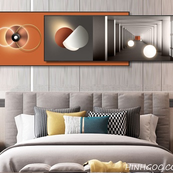 Modern Abstract Framed Art File - HQ-380