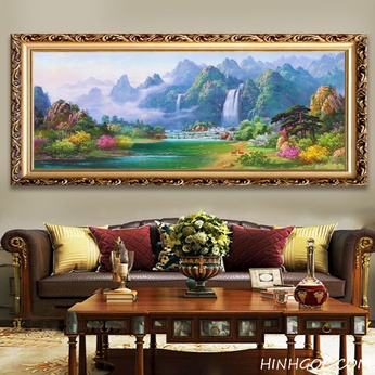 Oil Painting Landscape Art File - D1006-24