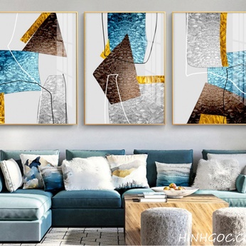 File of three Nordic abstract paintings - OP23180241