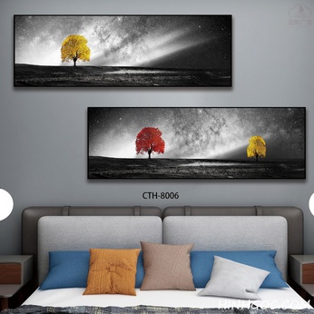 Modern Abstract Art File for Bedroom - CTH-8006