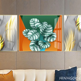 Modern Crystal Wall Hanging Art File -HQ-136