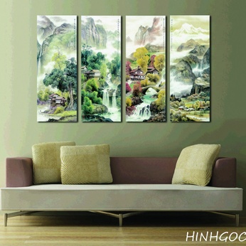 Picturesque Landscape Painting Art File - HG305_4