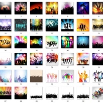 205 music festival vector files - ANA208