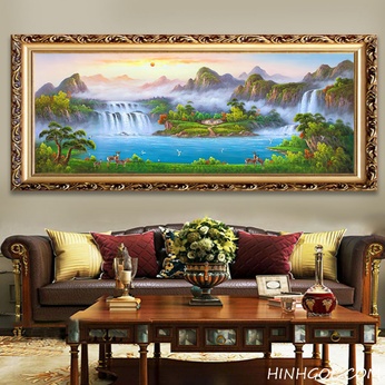 Oil Painting Landscape Art File - D1006-1