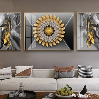 Modern Crystal Wall Hanging Art File -HQ-598