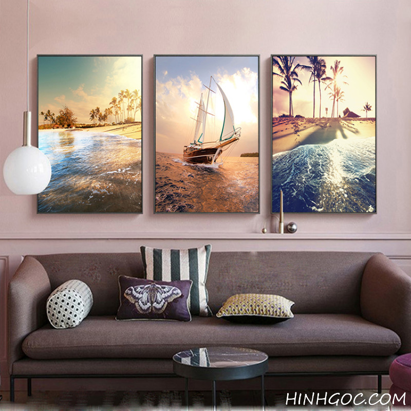 File set of 5 boats and sea - HG5004