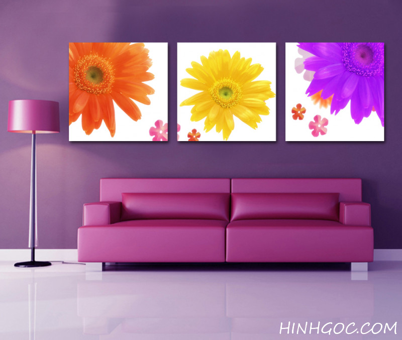 Chrysanthemum painting file on white background - FR322