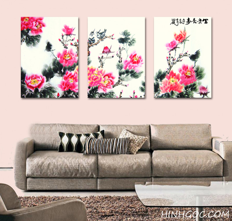 Peony picture set file -  HG303_4