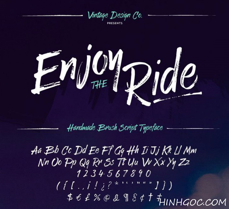 Enjoy the Ride Fonts