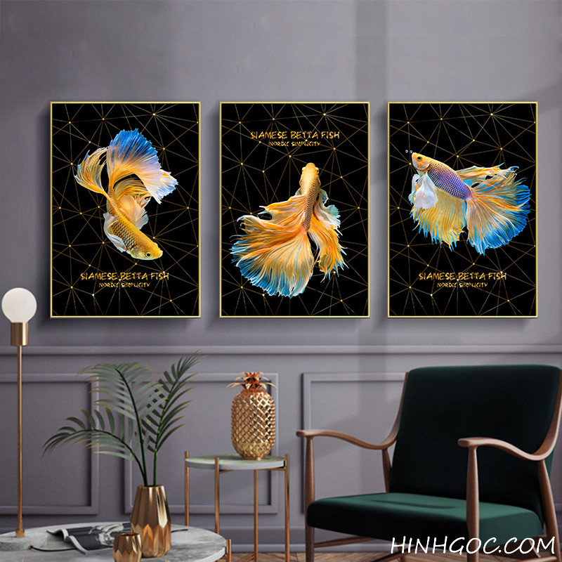 Modern 3D fish picture file - HG30000