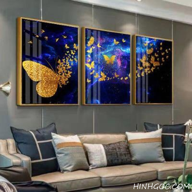 Modern Butterfly Painting FIle - HG1024