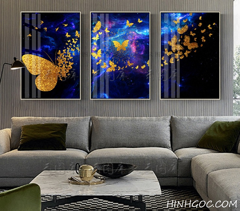 Modern Butterfly Painting FIle - HG1024