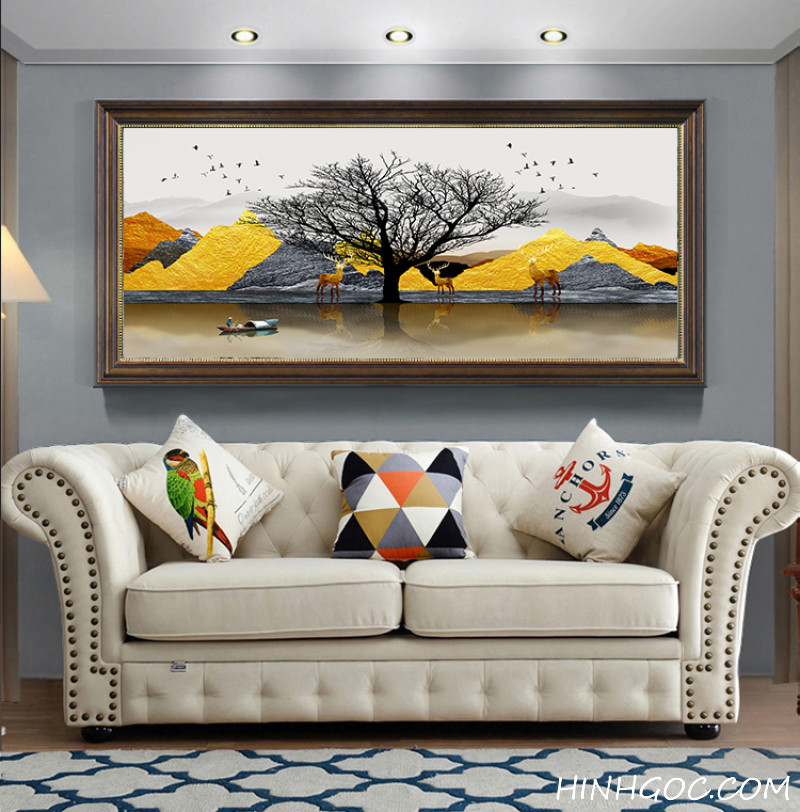 Modern Landscape Painting Art File - HG1032