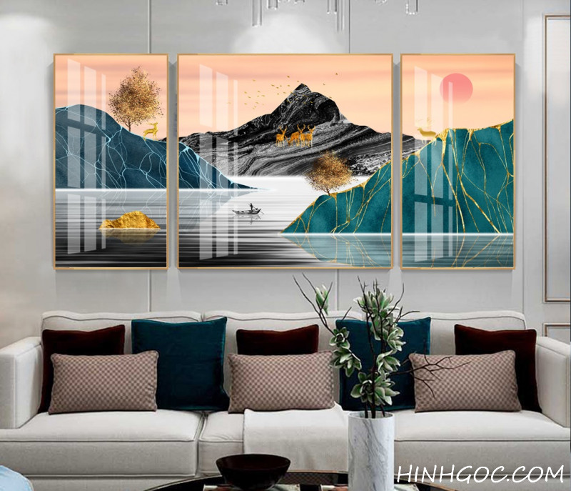 Modern Landscape Painting Art File - HG1041