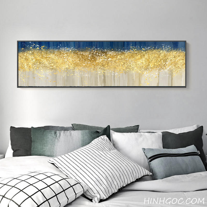 Modern Abstract Art File yellow forest - HG1049