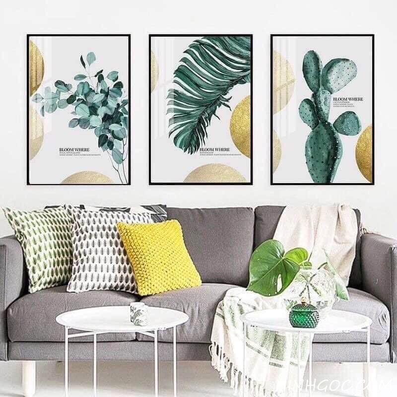 North European cactus leaf painting file - HG332