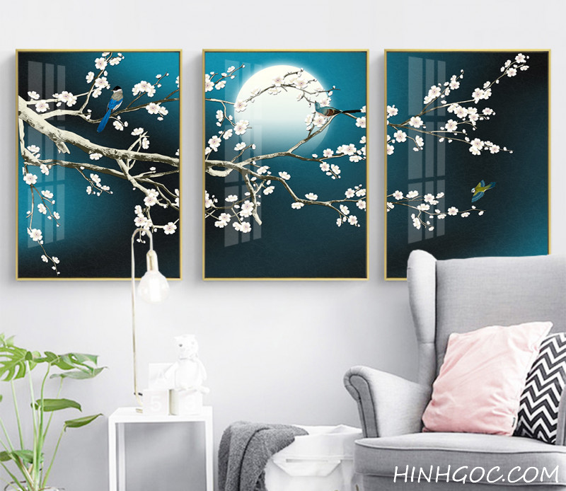 Modern style flower and bird picture file - HG144