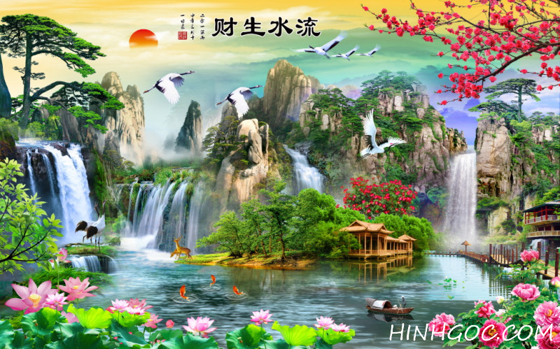 Picturesque Landscape Painting Art File - 67FJ15