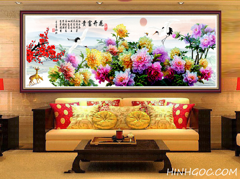 Peony Landscape File - HG148