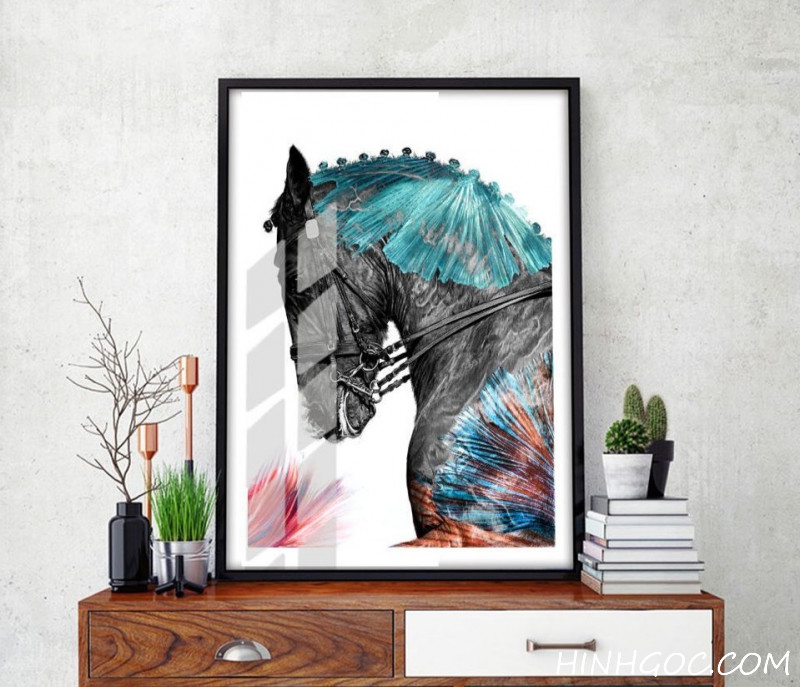 Artistic Horse Art File - HG156