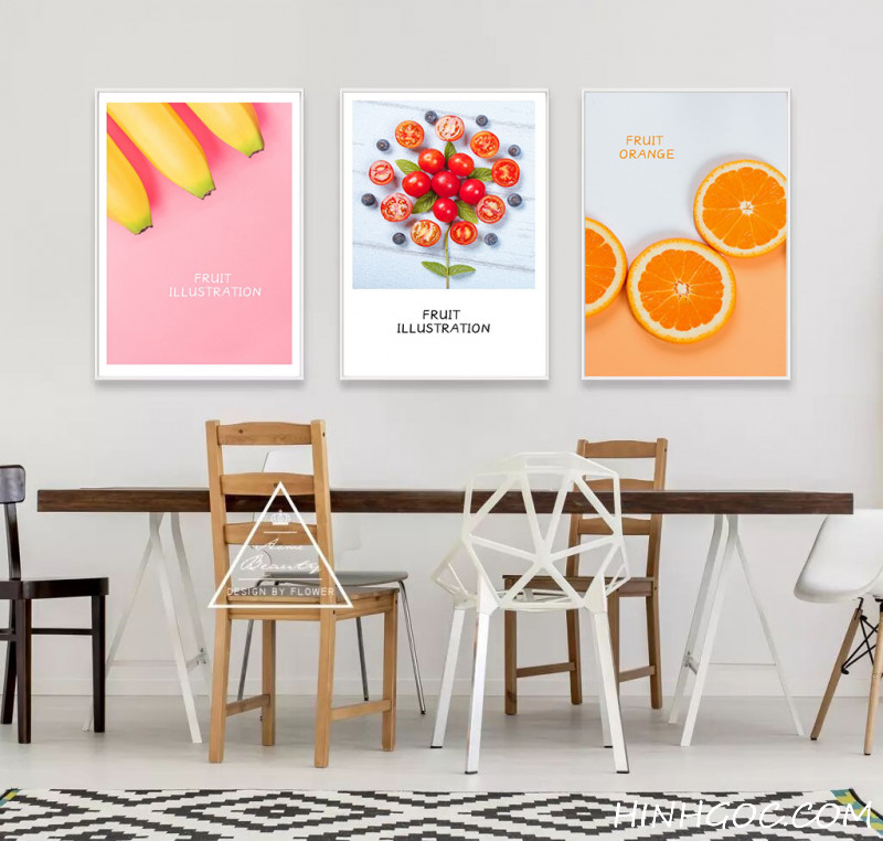 Fruit painting file for restaurant dining room decoration - PA0001