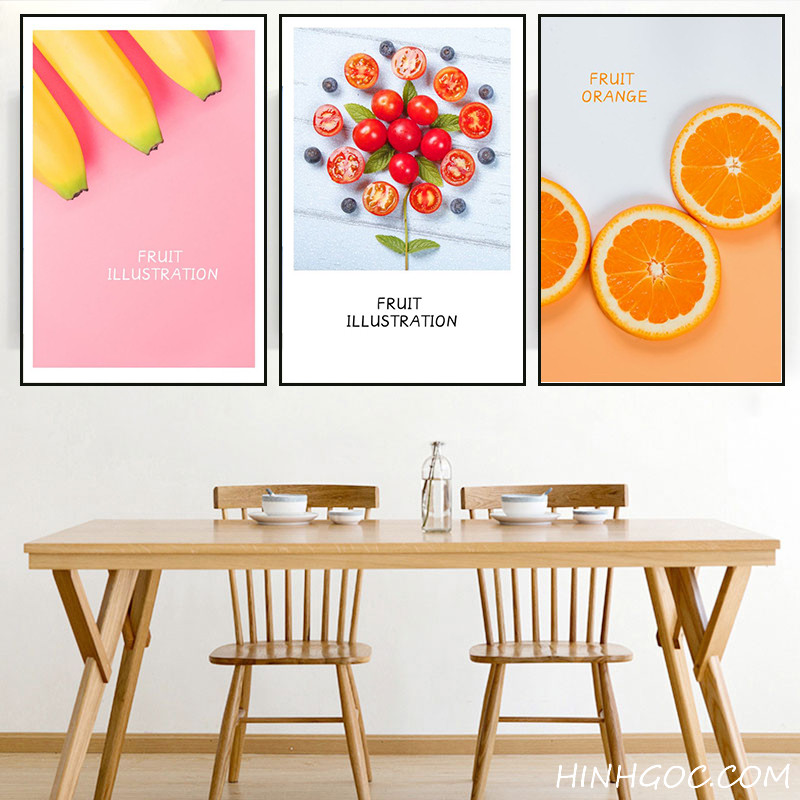 Fruit painting file for restaurant dining room decoration - PA0001