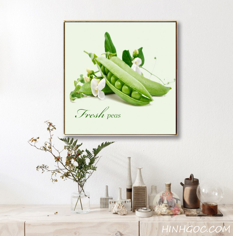 Picture file of 3 pictures of vegetables and fruits decorating the dining room - HG3024