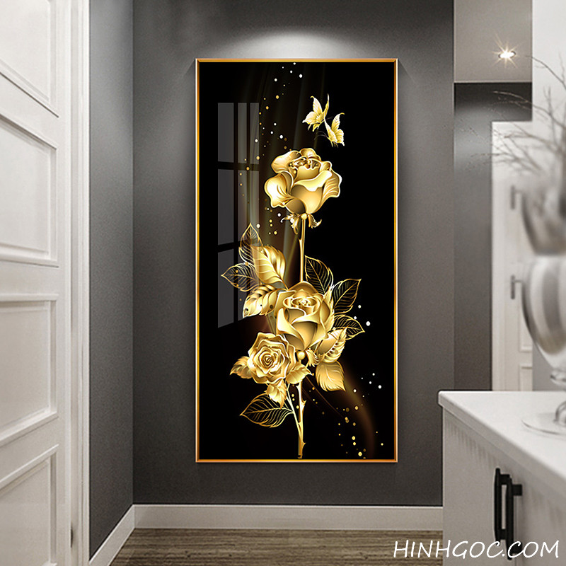 Yellow Rose Painting File - F112