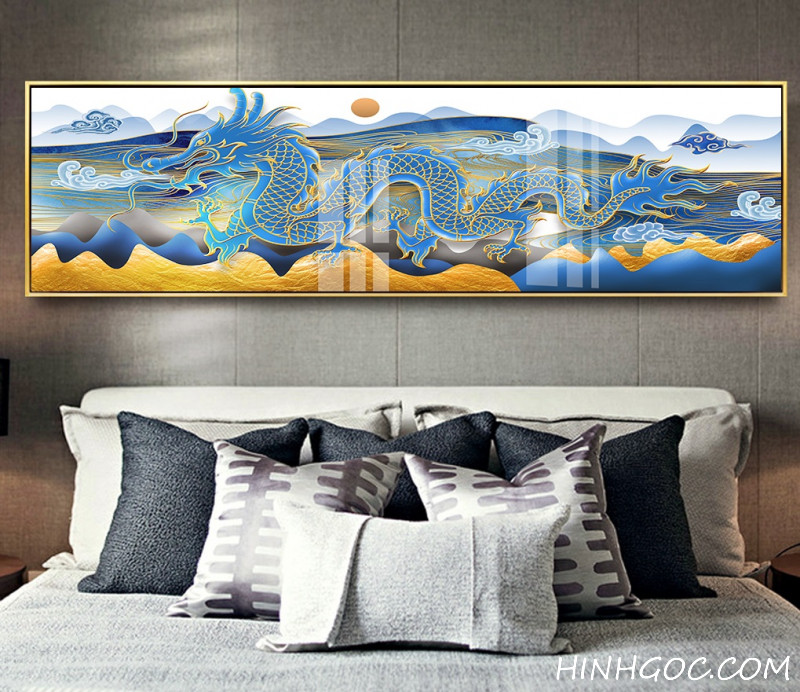 Blue dragon painting file - DV0001